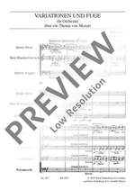 Reger: Variations and Fugue op. 132 Product Image
