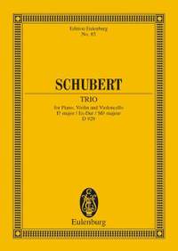 Schubert: Piano Trio Eb major op. 100 D 929