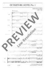 Bach, J S: Overture (Suite) No. 1 C major BWV 1066 Product Image