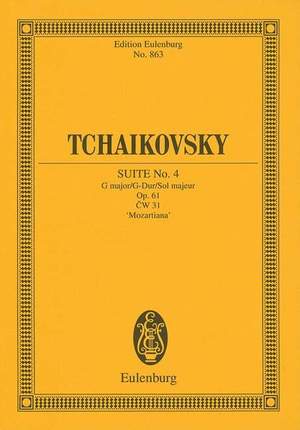Tchaikovsky: Suite No. 4 G major op. 61 CW 31