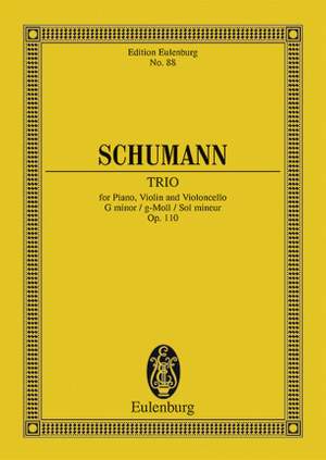Schumann, R: Piano Trio G minor op. 110