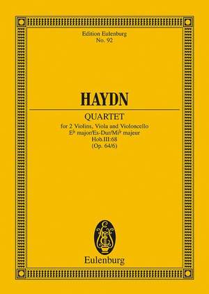 Haydn, J: String Quartet Eb major op. 64/6 Hob. III: 68