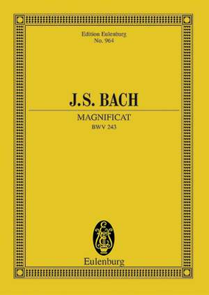 Bach, J S: Magnificat D major BWV 243