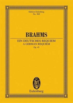 Brahms, J: A German Requiem op. 45