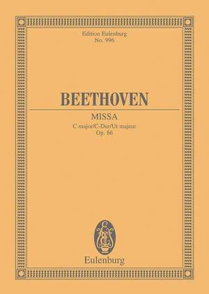 Beethoven: Missa C major op. 86