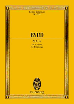 Byrd, W: Mass in F minor