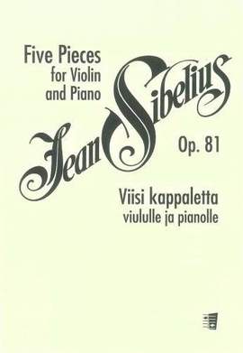 Sibelius, J: Fünf Stücke op. 81