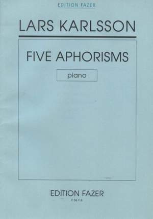 Karlsson, L: Five Aphorisms