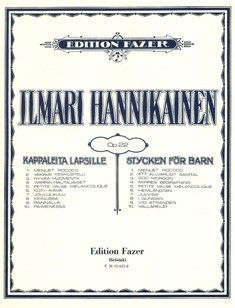 Hannikainen, I: Piano Pieces for Children op. 22