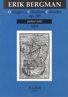Bergman, E: Omaggio a Cristoforo Colombo op. 119