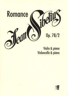 Sibelius, J: Romance op. 78/2