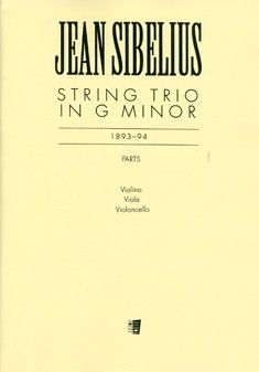 Sibelius, J: String Trio g minor