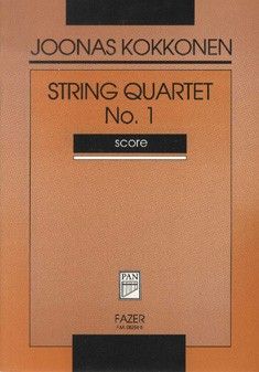 Kokkonen, J: String Quartet No. 1