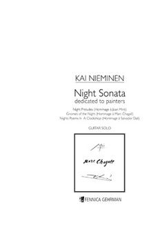 Nieminen, K: Night Sonatas