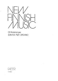 Kortekangas, O: Sonata
