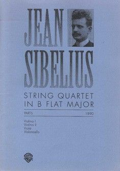 Sibelius, J: String Quartet op. 4