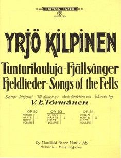 Kilpinen, Y: Songs of the Fells 2 op. 53 Band 2