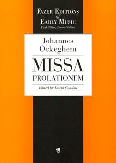Okeghem, J: Missa Prolationem
