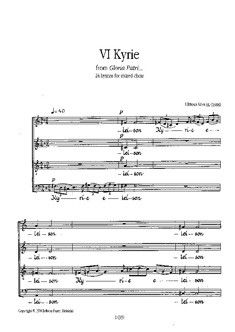 Sisask, U: Gloria Patri - Kyrie op. 17