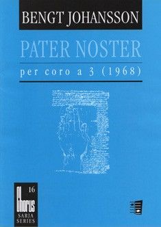 Johansson, B: Pater noster No. 16