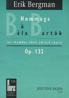 Bergman, E: Hommage à Béla Bartók op. 132 No. 110