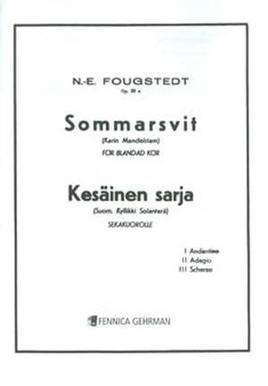Fougstedt, N: Sommarsvit / Kesäinen sarja op. 23a