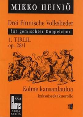 Heinioe, M: Three folk songs op. 28 No. 66a