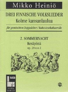 Heinioe, M: Three folk songs op. 28 No. 66b
