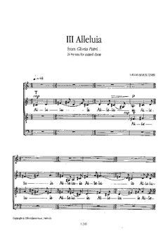 Sisask, U: Gloria patri - Alleluja op. 17