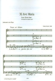 Sisask, U: Gloria patri - Ave Maria, Credo op. 17