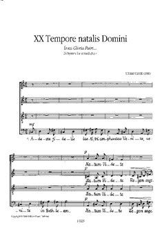 Sisask, U: Gloria patri - Tempore natalis Domini / Ave Regina caelorum op. 17