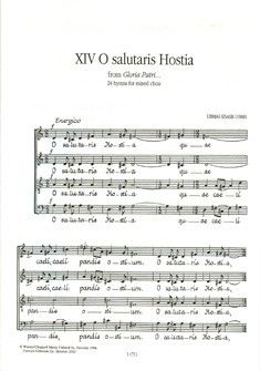 Sisask, U: Gloria patri - O salutaris Hostia / Ave verum Corpus op. 17