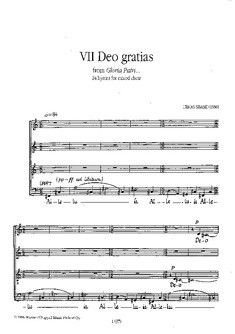 Sisask, U: Gloria patri - Deo Gratias op. 17