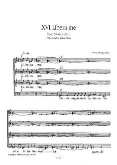 Sisask, U: Gloria patri - Libera me/Dominus vobiscum op. 17