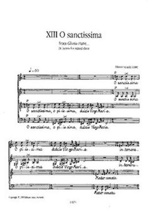 Sisask, U: Gloria patri - O Sanctissima op.17