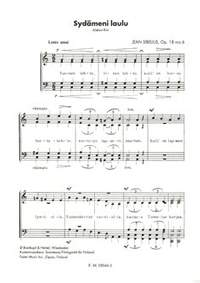 Sibelius, J: 6 Songs op. 18