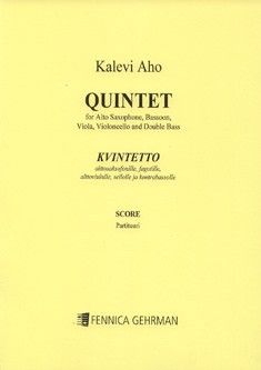 Aho, K: Quintet