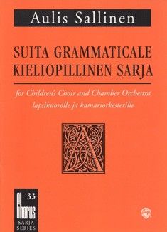 Sallinen, A: Suita grammaticale op. 28 No. 33