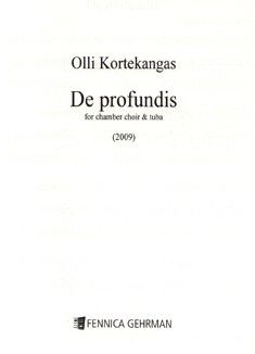 Kortekangas, O: De Profundis