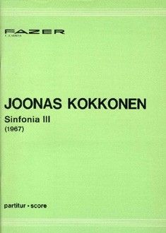 Kokkonen, J: Symphony No. 3