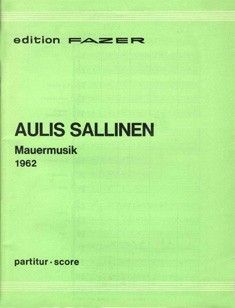 Sallinen, A: Mauermusik op. 7