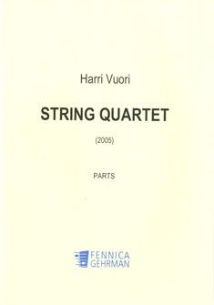 Vuori, H: String Quartet No.2