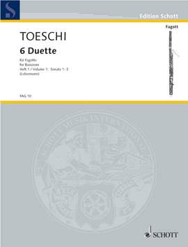 Toeschi, C J: 6 Duette Vol. 1