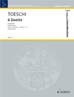 Toeschi, C J: 6 Duette Vol. 1
