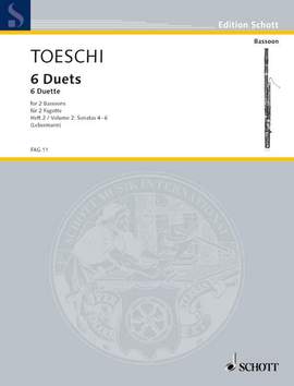 Toeschi, C J: 6 Duets Vol. 2