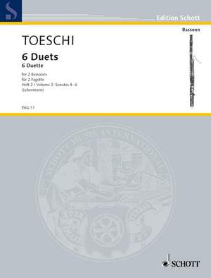 Toeschi, C J: 6 Duets Vol. 2