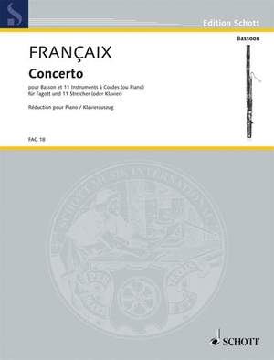 Françaix, J: Concerto