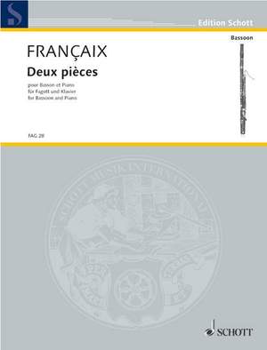 Françaix, J: Deux pièces