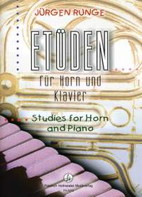 Runge, J: Studien für Horn und Klavier