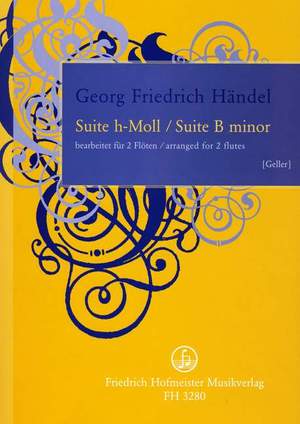 Handel, G F: Suite h-Moll